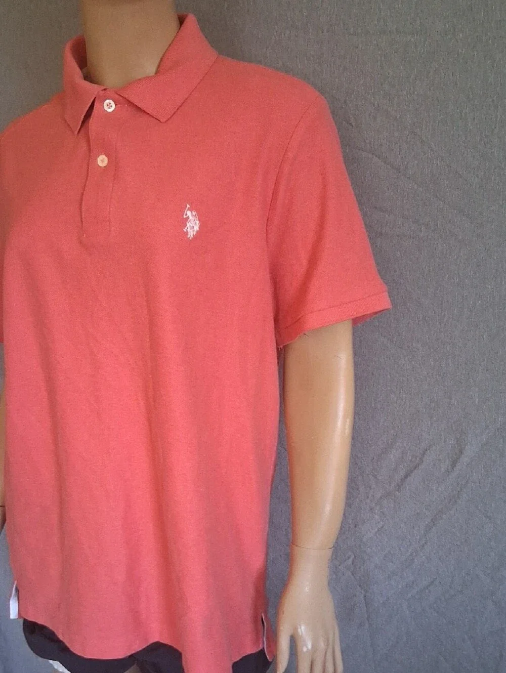 Ralph Lauren Men’s Coral Pink Polo Shirt